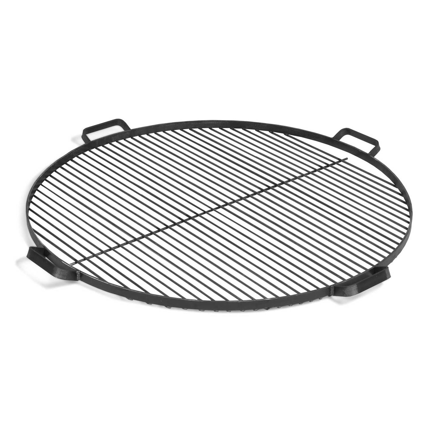 Grillrost mit 4 Griffen aus Rohstahl für Feuerschale - Dia. 70cm, Cook King, 7