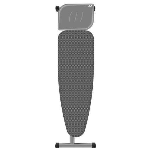 Bügelbrett, Bügelbrett Klappbar, Einstellbare 71-98 cm, Verstärkter Dampfbügel Halter, Made in Italien, Colombo Alluminia, 2