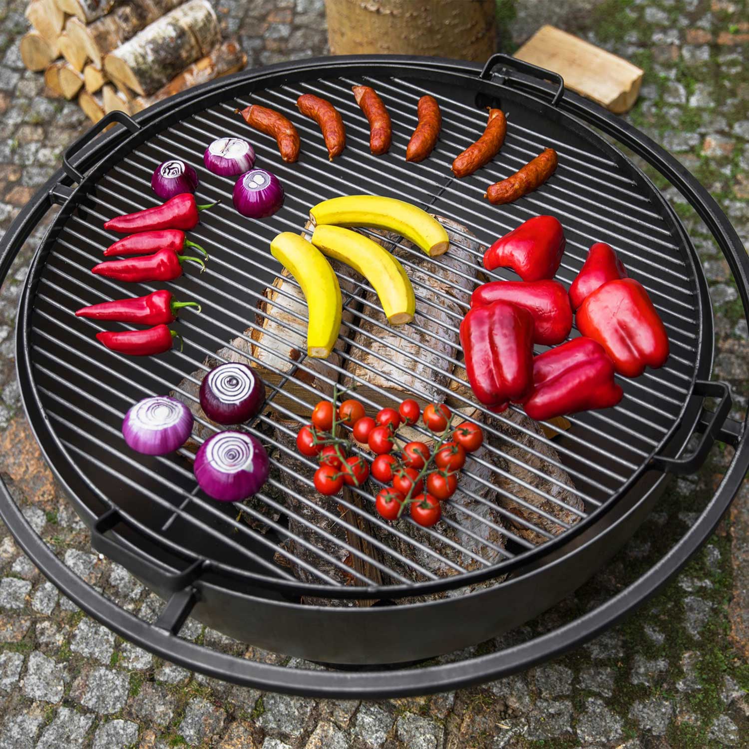 Grillrost, Grillrost Rund, Grillrost für Feuerschale, Grillrost kaufen