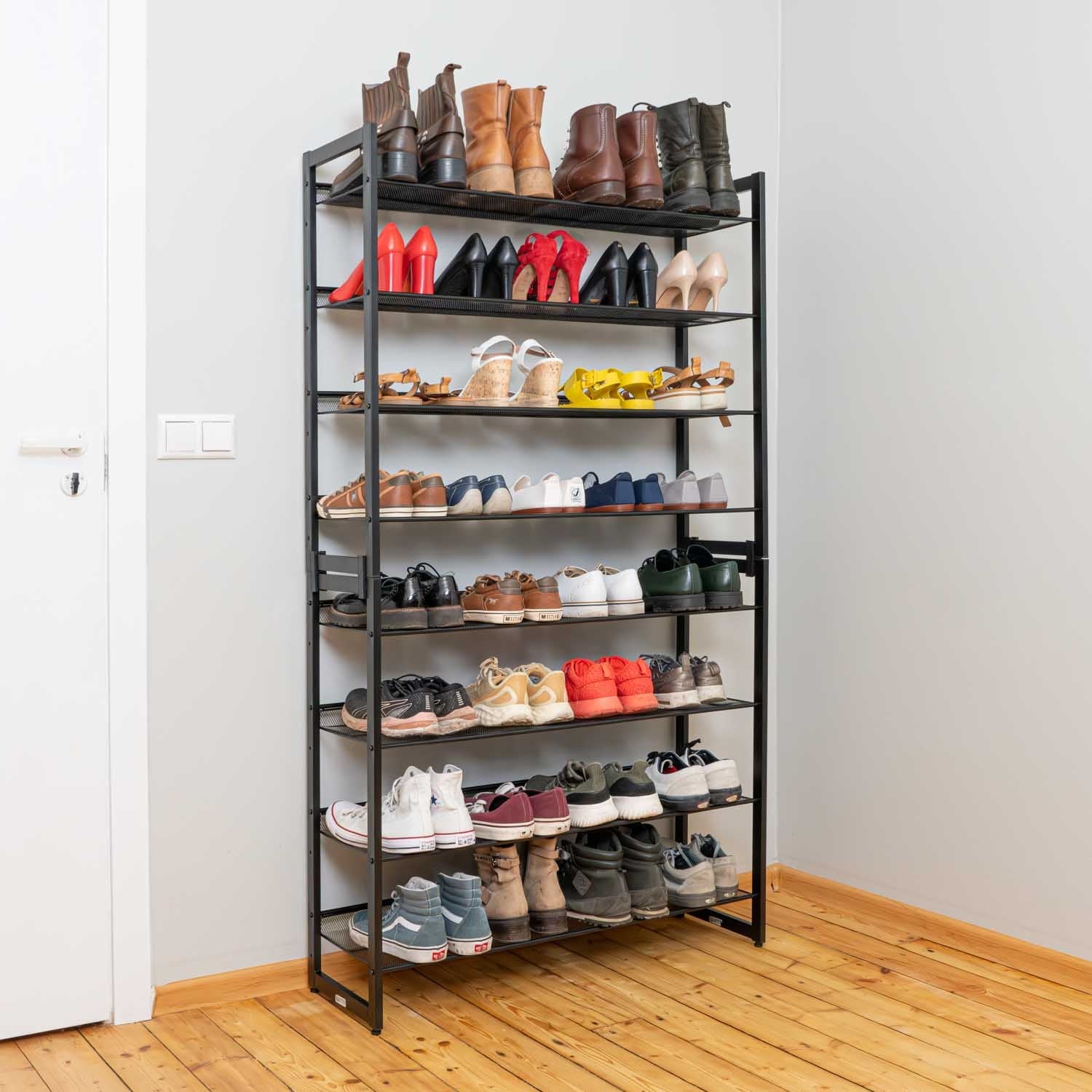 schuhregal, schuhregal metall, schuhregal schmal, Tatkraft schuhregal, schuhregal kaufen