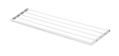 Trocknungsgestell PELLIKANO, Bleche optional, 6,5 mt Wäscheleine, Kombination mit 600 - 602 - 606 - 999. - Farbe weiß