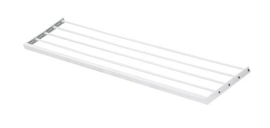 Trocknungsgestell PELLIKANO, Bleche optional, 6,5 mt Wäscheleine, Kombination mit 600 - 602 - 606 - 999. - Farbe weiß