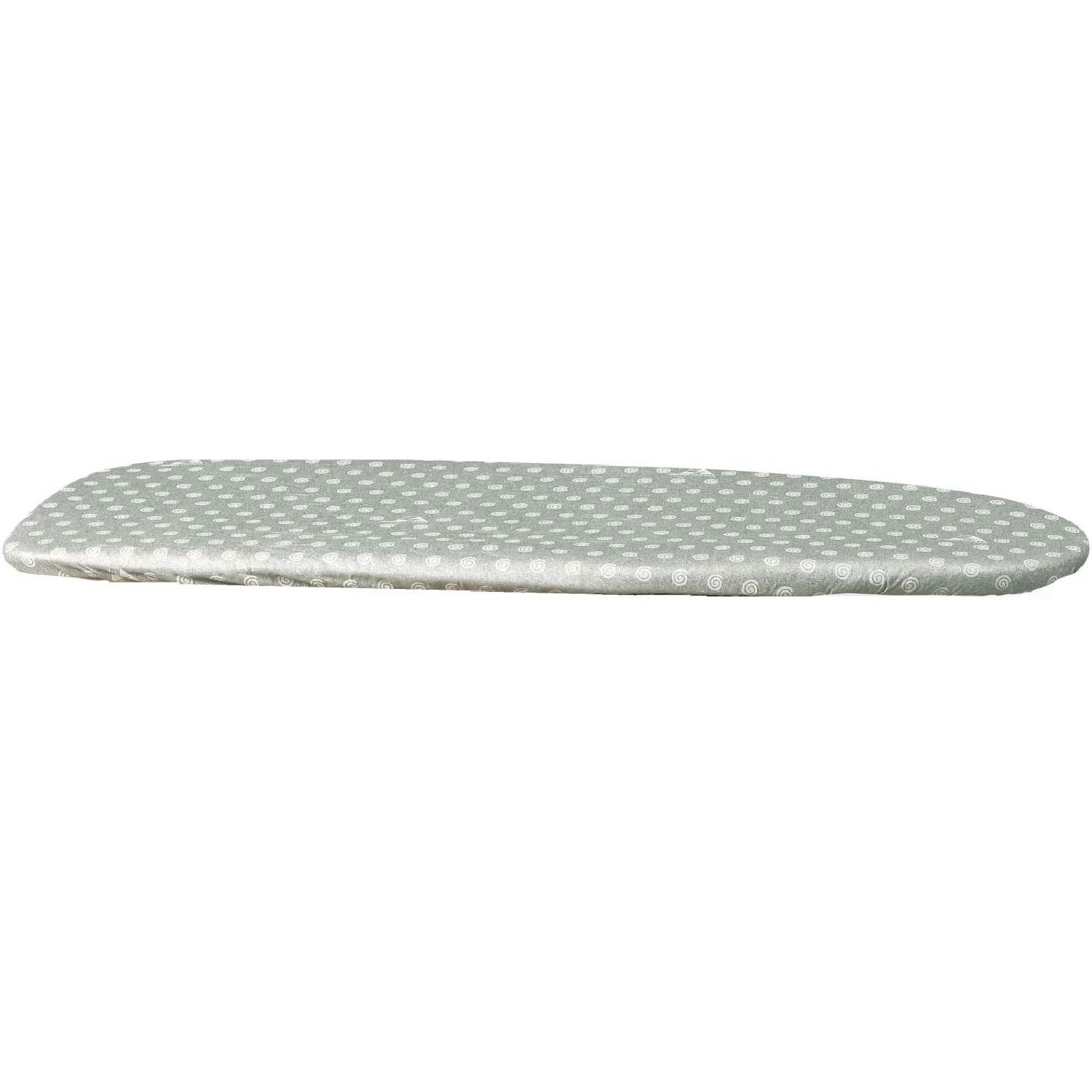 Bügelbrettbezug, 135 x 45 cm, Ersatz von Futter 100% Baumwolle, aluminisiert für thermische Beständigkeit, Grüne, ARIT FODERA, 1