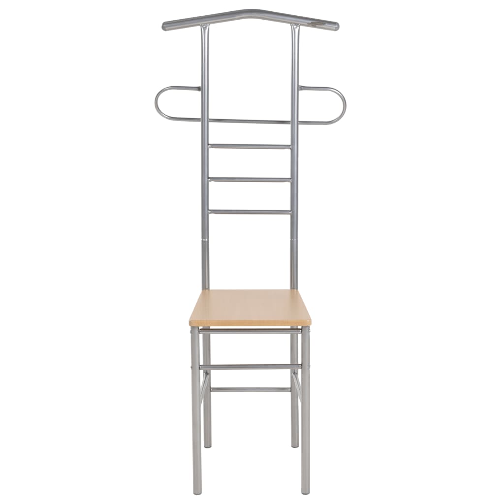Herrendiener Stühle 2 Stk. Metall, vidaXL, 2
