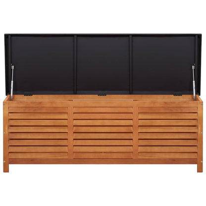 vidaXL Gartenbox 150x50x55 cm Eukalyptus Massivholz