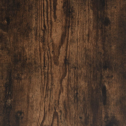 vidaXL - Schreibtisch mit Regal Räuchereiche 102x45x148 cm Holzwerkstoff