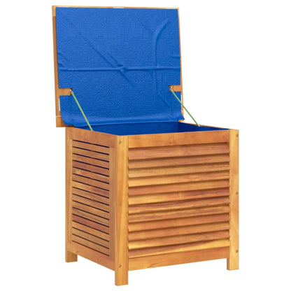 vidaXL Gartenbox mit Lüftungsschlitzen 60x50x56 cm Massivholz Akazie