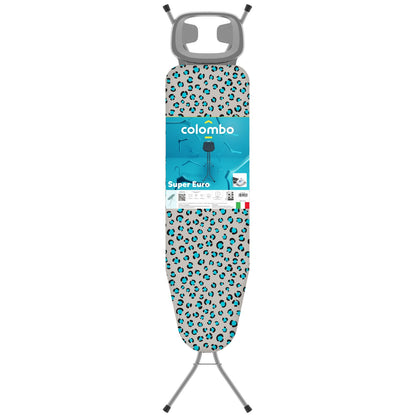Bügelbrett, Bügeltisch, 110 x 32 cm, Höhenverstellbar in 4 Positionen bis 88 cm, leicht und einfach, Hergestellt in Italien, Colombo SUPER EURO, 3