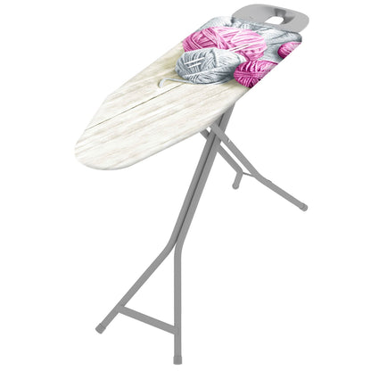 Bügelbrett, Bügeltisch, 120x40 cm, Höhenverstellbar in 6 Positionen bis 95 cm, Bügelbrettbezug 100% Baumwolle, Hergestellt in Italien, Colombo PROFI, 1