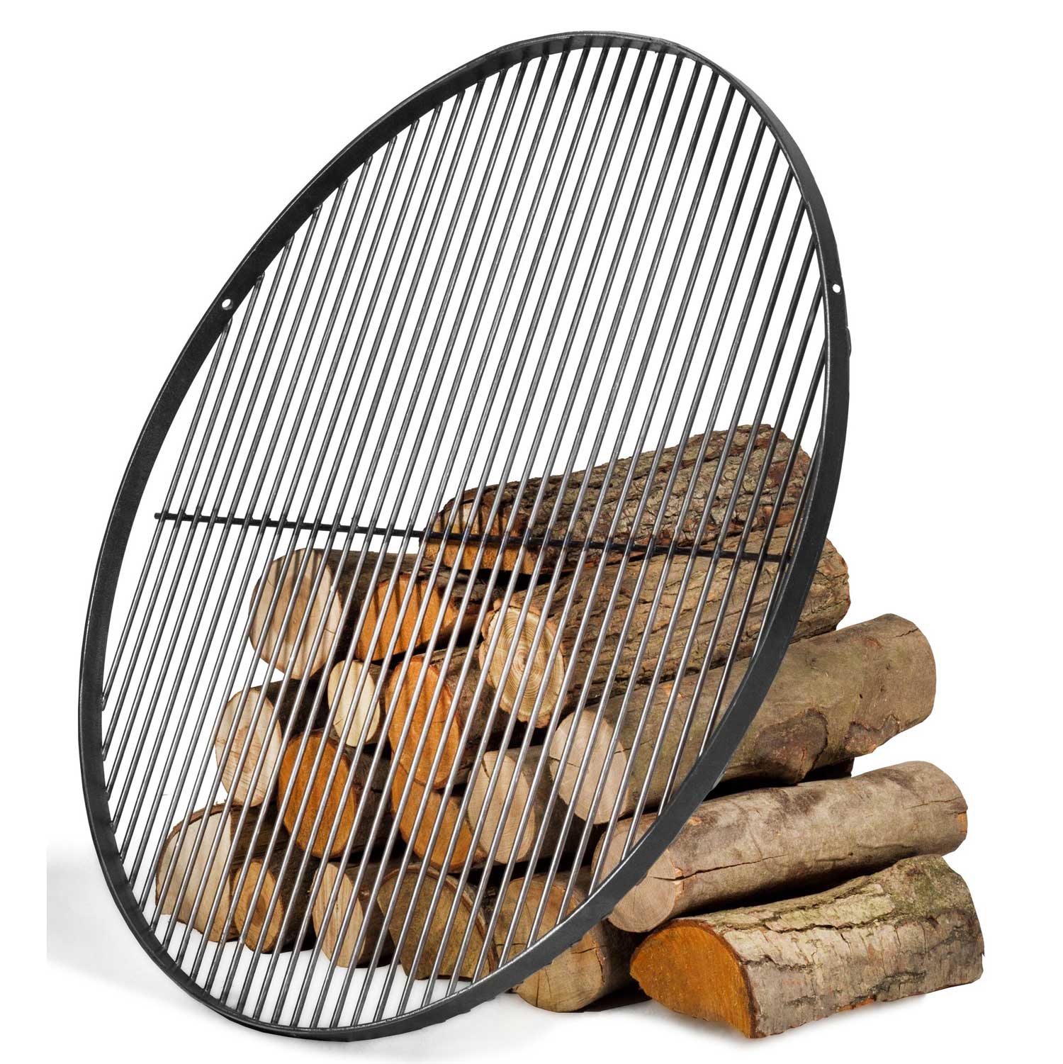 Grillrost aus Naturstahl - Dia. 50cm, Cook King, Hergestellt in Europa