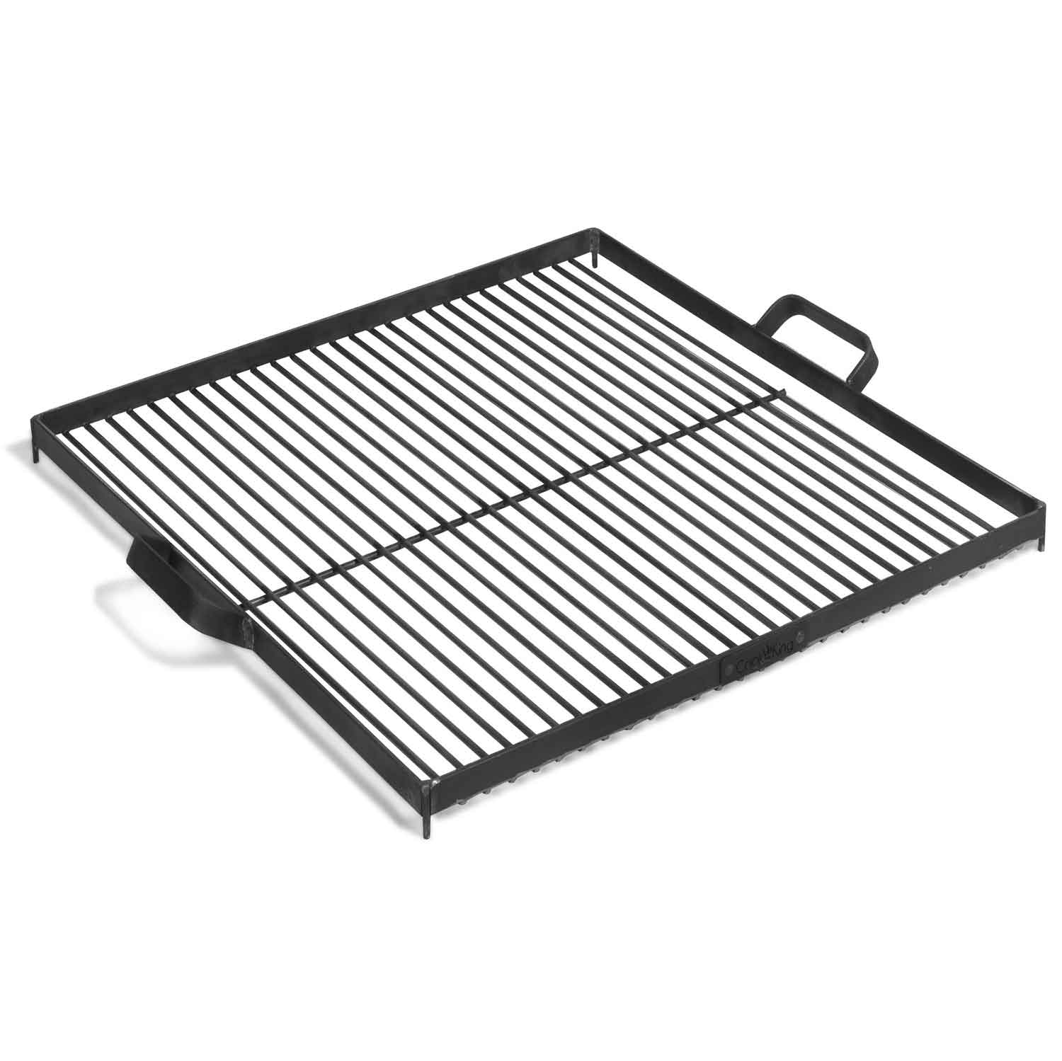 Grillrost aus Rohstahl für Feuerschale - Größe, 50x50 cm, Cook King, 7