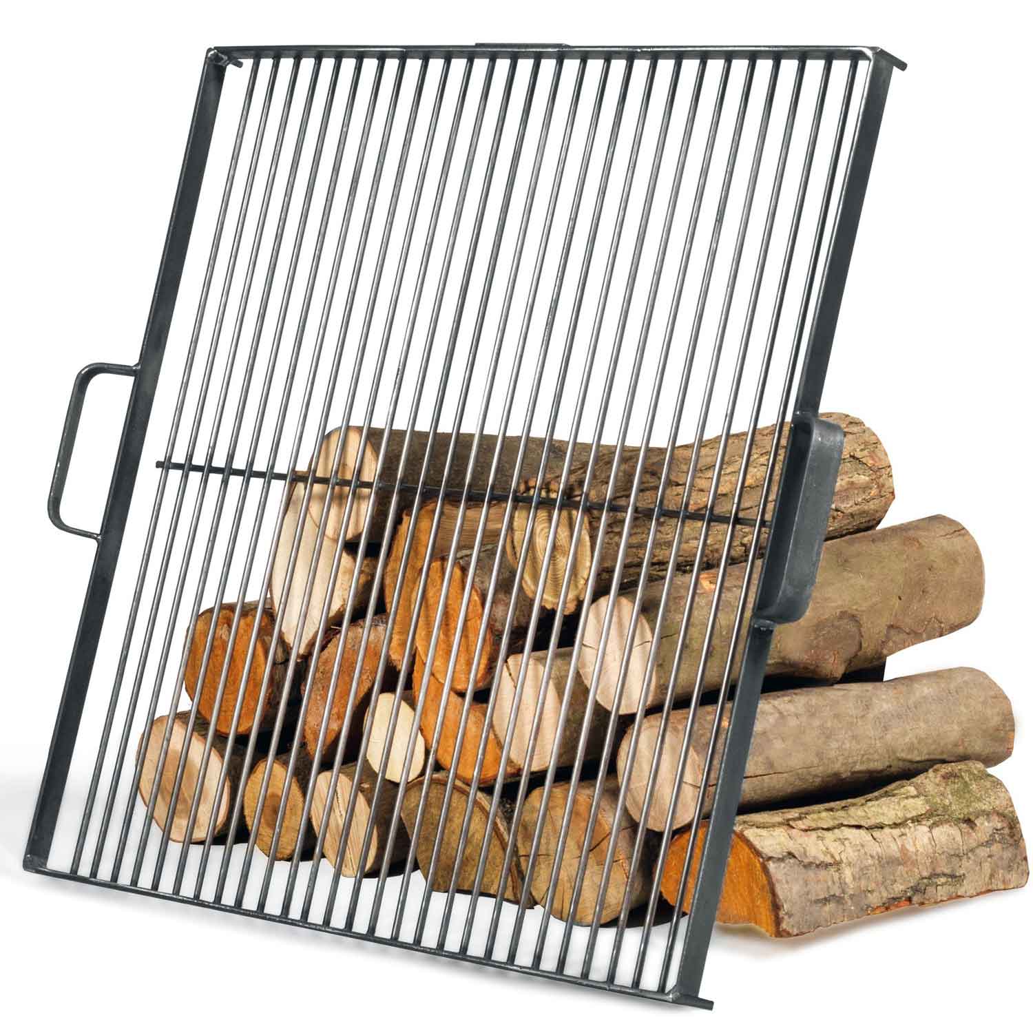 Grillrost aus Rohstahl für Feuerschale - Größe, 50x50 cm, Cook King, 1