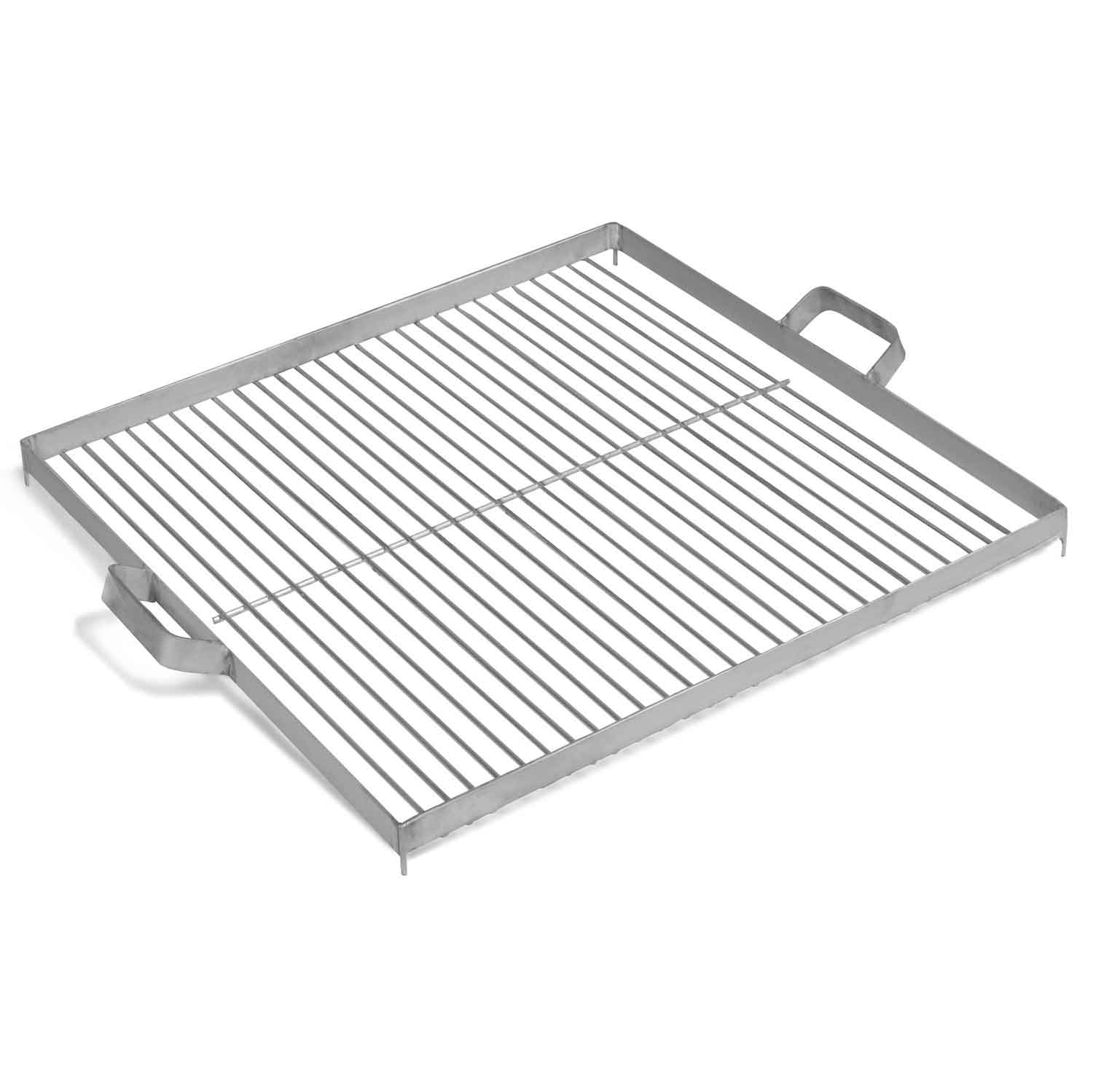 Grillrost aus Edelstahl für Feuerschale - Größe - 44x44cm, Cook King, 3