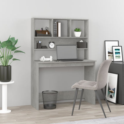 Schreibtisch, Schreibtisch mit Stauraum, Schreibtisch Holz, Kleiner Schreibtisch, Schreibtisch mit Regal, vidaXL