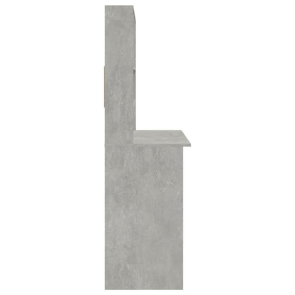 Schreibtisch, Schreibtisch mit Stauraum, Schreibtisch Holz, Kleiner Schreibtisch, Schreibtisch mit Regal, vidaXL, 6