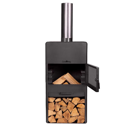 Terrassenofen, Gartenkamin, Gartenofen, Outdoor Ofen, Outdoor Backofen, Zeltofen Gartenofen, Gartenofen VENTO, Cook King, 3