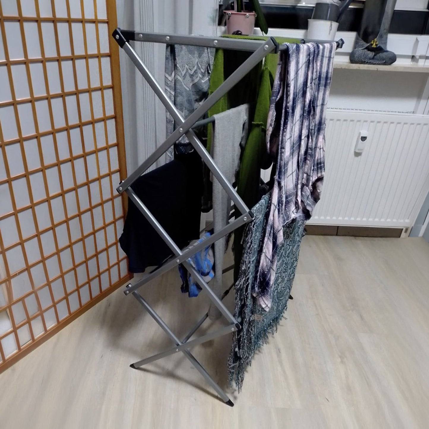 Wäscheständer, Wäscheständer Platzsparend, Klappbar, Ausziehbar,  art moon Gobi, Wäscheständer kaufen