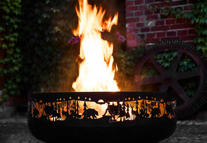Feuerschale „FOREST“ 80 cm, Cook King, 6