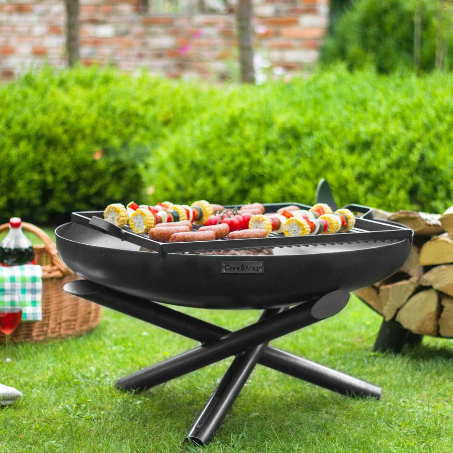 Feuerschale INDIANA Dia. 70cm, Cook King, 4