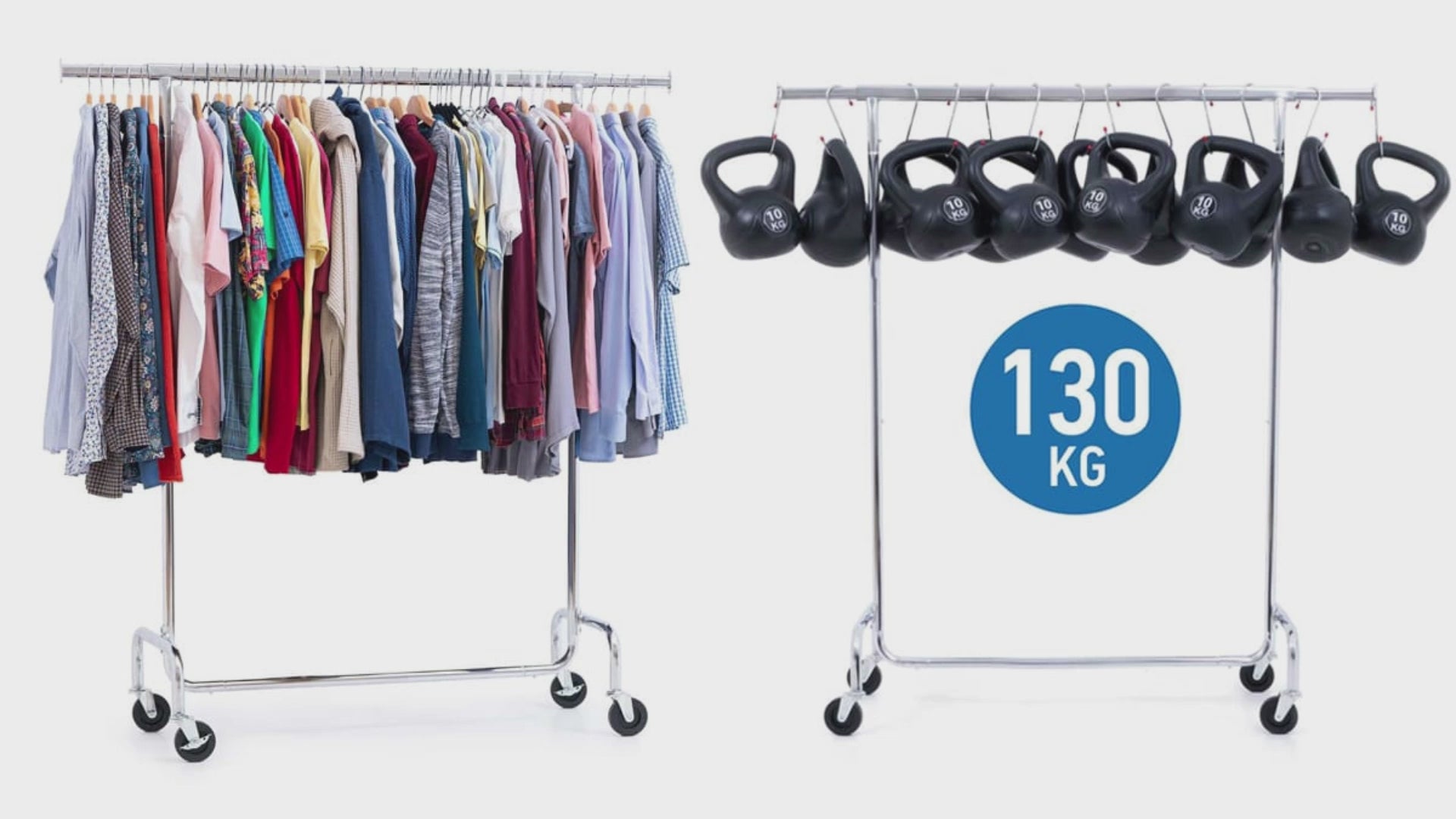 Kleiderständer, Kleiderständer stabil, Kleiderständer auf Rollen, profi, garderobenständer, kleiderständer kaufen, Tatkraft Didrik, video