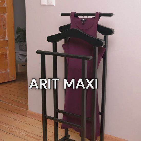 Herrendiener für Frauen, Herrendiener Modern, Stummer Diener Holz, ARIT MAXI, v