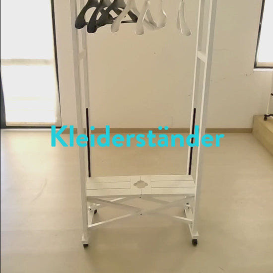 Garderobe, Kleiderständer, Kleiderständer Klappbar, Kleiderständer Holz Klappbar, Kleiderständer ausziehbar, ARIT ELIOS, v