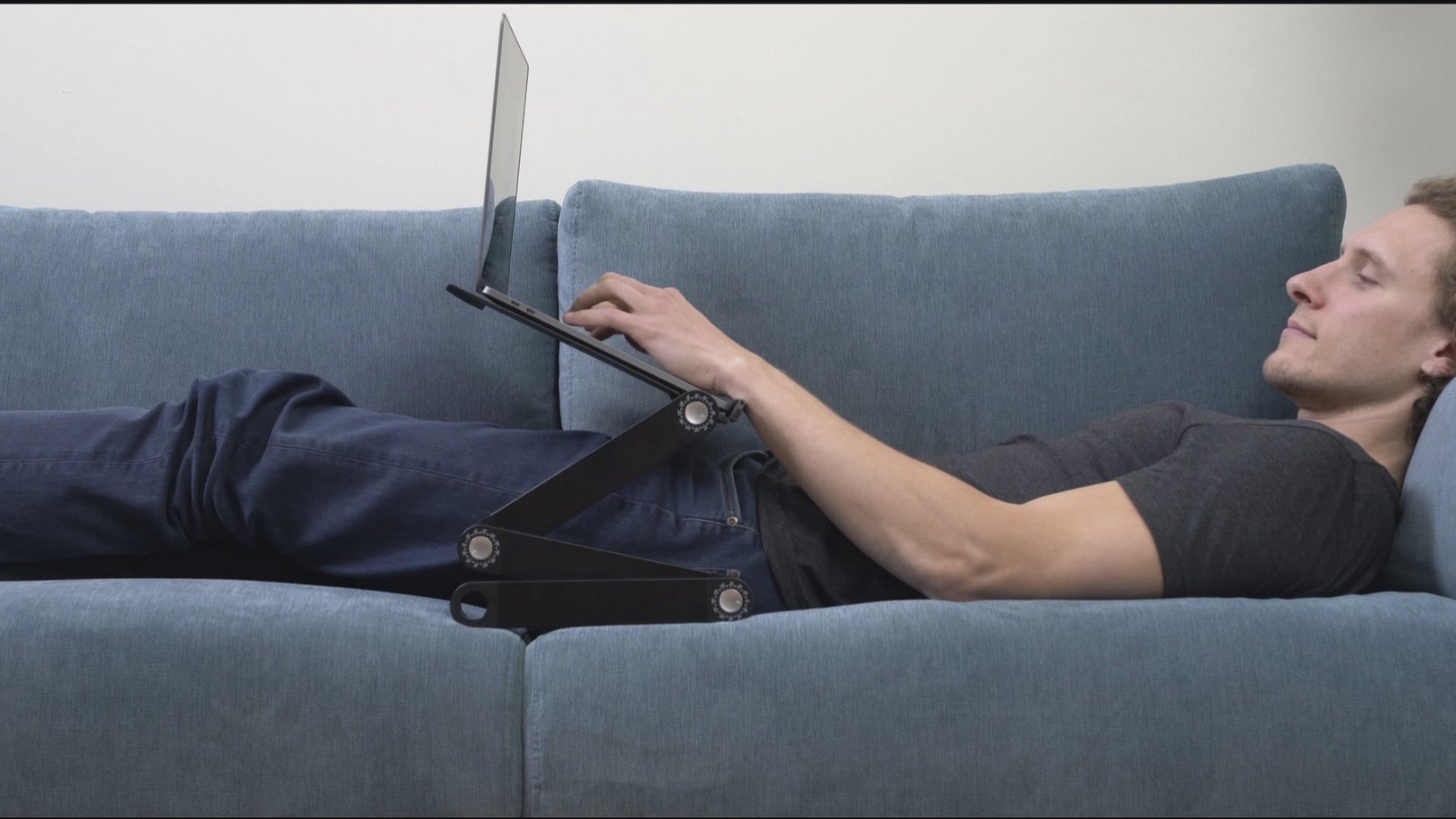 Laptoptisch, Laptop Ständer, Laptoptisch Höhenverstellbar, Laptoptisch Sofa, Laptoptisch Bett,  WonderWorker Newton, 7