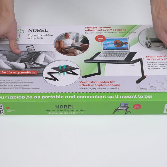 Laptoptisch, Betttisch, Laptoptisch Höhenverstellbar, Laptoptisch Bett, Laptoptisch Sofa, WonderWorker Nobel, 6
