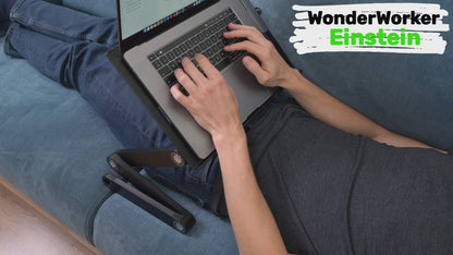 Laptoptisch, Betttisch, Laptoptisch Höhenverstellbar, Laptoptisch Sofa, Laptoptisch Klappbar,  WonderWorker Einstein, 7