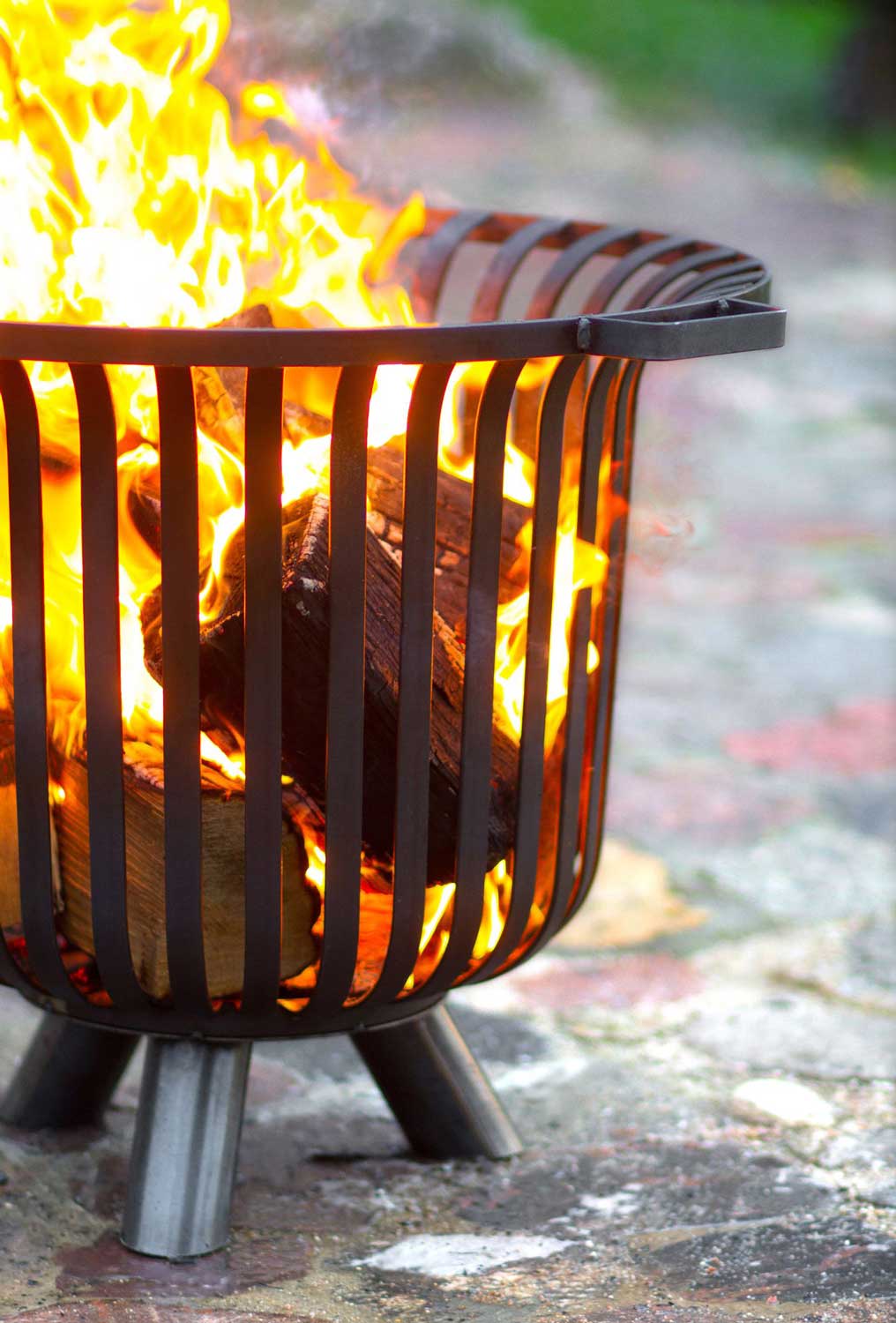 Feuerkorb „VERONA“, Feuerkörbe, Terrassenofen, Grill-Feuerkorb, Feuerschale, Handgemachte Qualität, 3