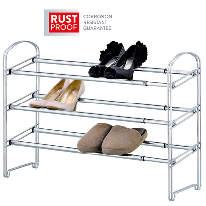 Schuhregal, 3 Etagen, Ausziehbar,  Tatkraft Maestro, 8