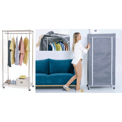 Stoffschrank, Stoffkleiderschrank, Faltschrank, Kleiderschrank Stoff, Stoff Kleiderschrank, Faltkleiderschrank, 5