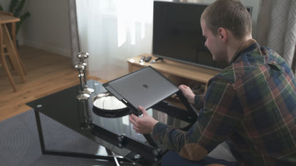 Laptoptisch, Betttisch, Laptoptisch Höhenverstellbar, Laptoptisch Sofa, Laptoptisch Klappbar,  WonderWorker Einstein, 6